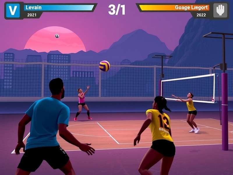 Velachery Volleyball Victors Gameplay Screenshot